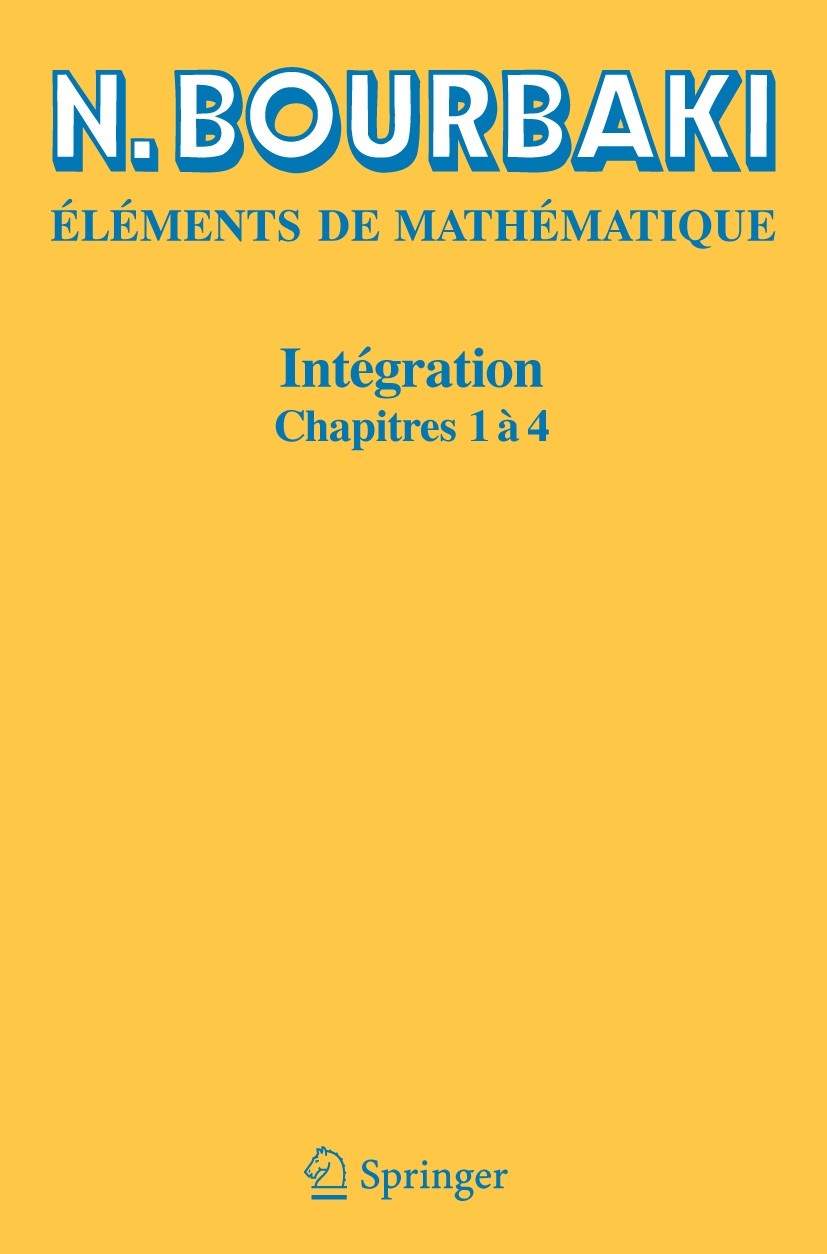 Elements of the History of Mathematics: Bourbaki, Nicolas
