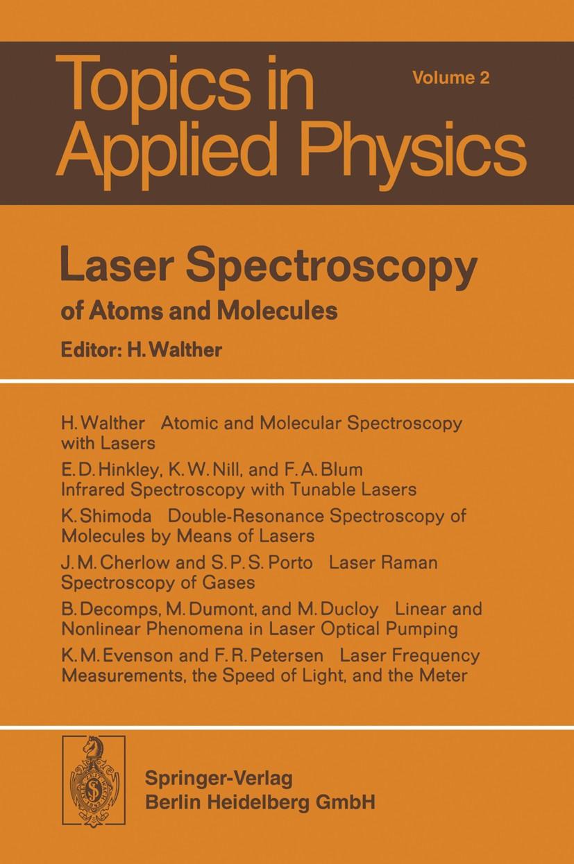 Atomic And Molecular Spectroscopy Book edu.svet.gob.gt