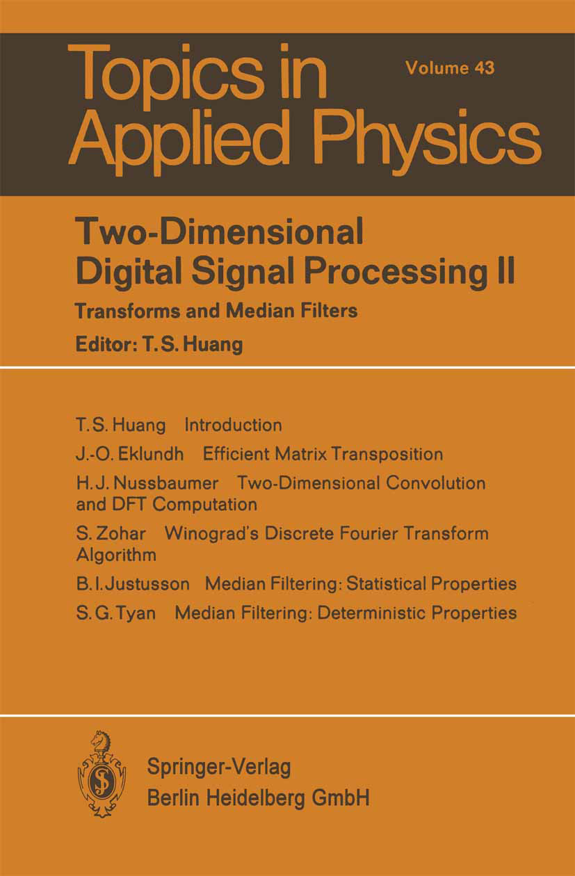 The Digital Signal Processing Handbook (Second Edition