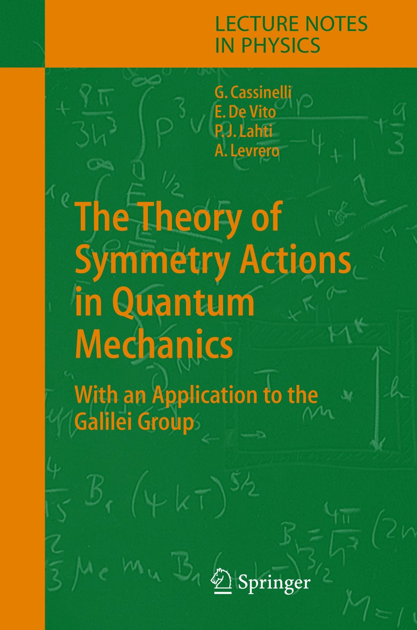 The Theory of Symmetry Actions in Quantum Mechanics: with an