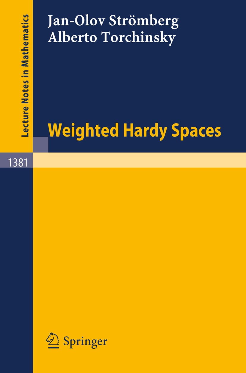 Weighted Hardy Spaces | SpringerLink