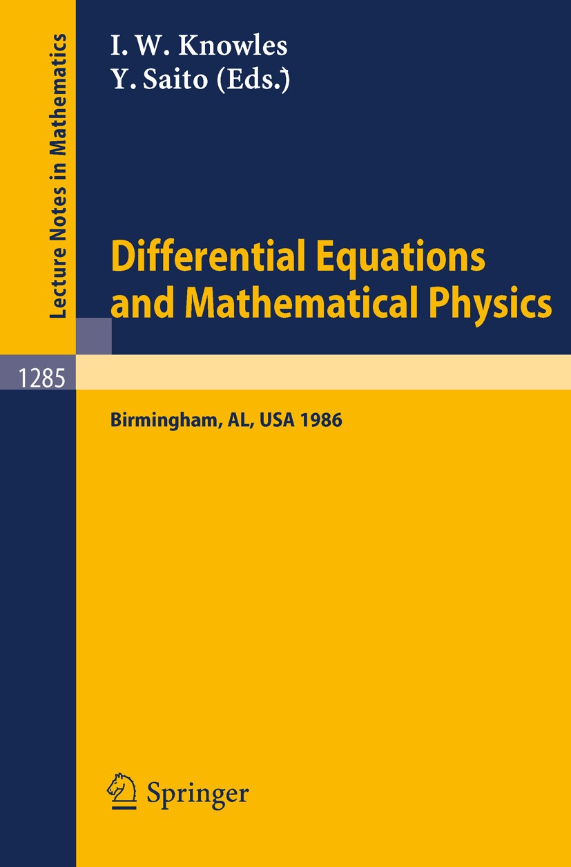 Differential Equations with Applications to Mathematical