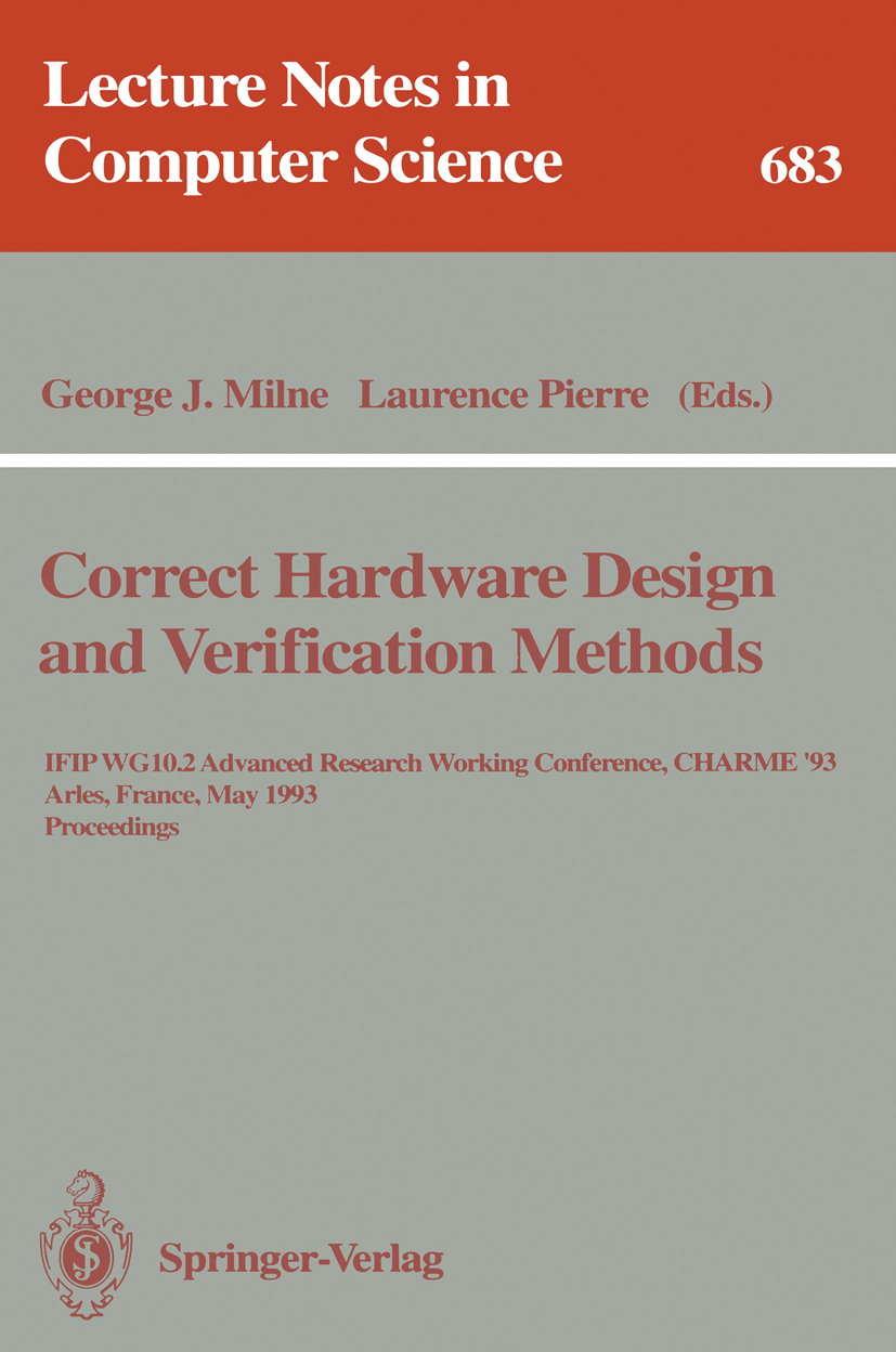 Correct Hardware Design and Verification Methods | SpringerLink