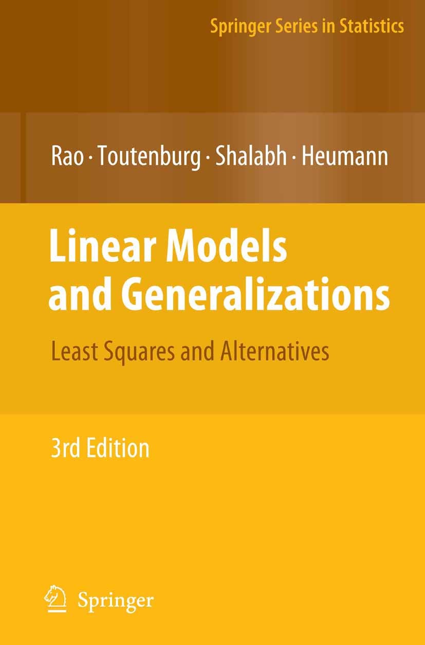 Linear Models And Generalizations Springerlink