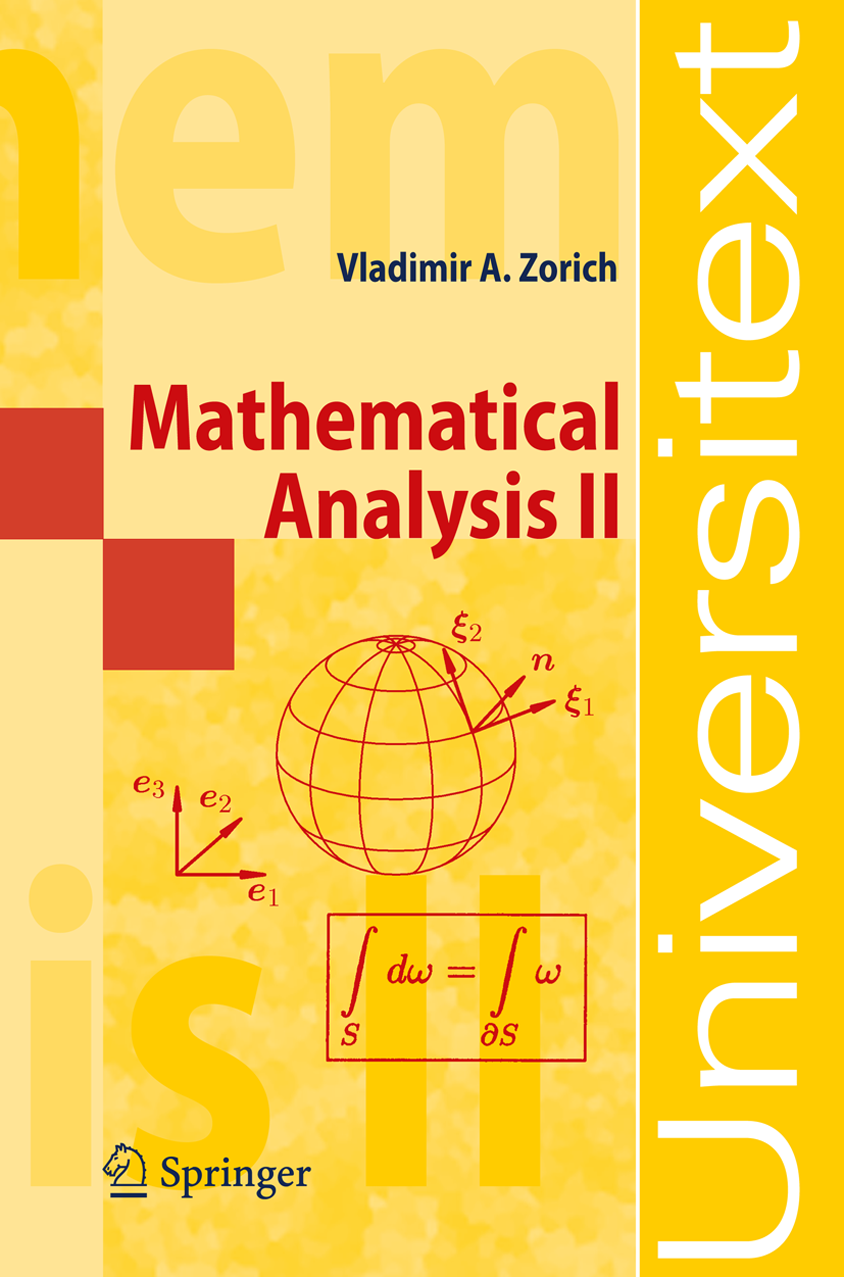 Mathematical Analysis II | SpringerLink