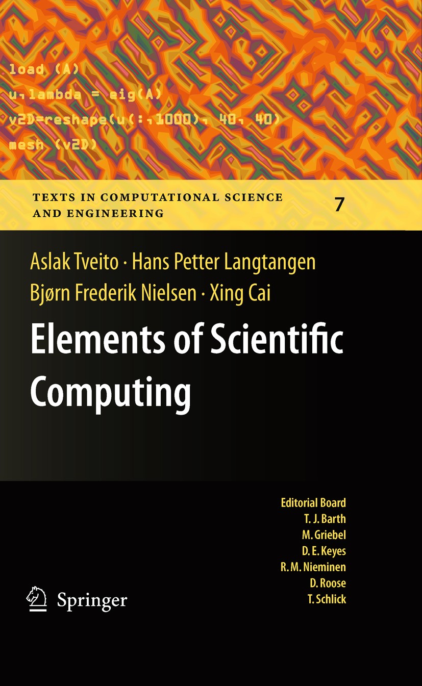 Elements of Scientific Computing | SpringerLink