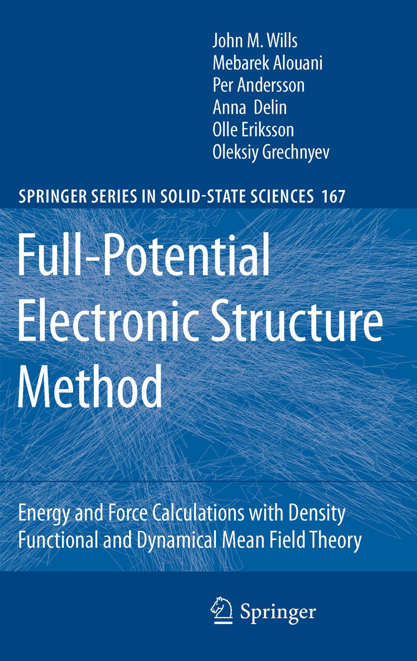 Full-Potential Electronic Structure Method: Energy and Force