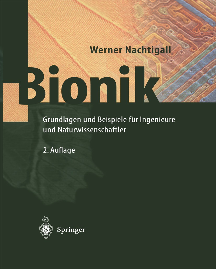 Bionik: Grundlagen und Beispiele für Ingenieure und Naturwissenschaftler |  SpringerLink, image size:827x1032