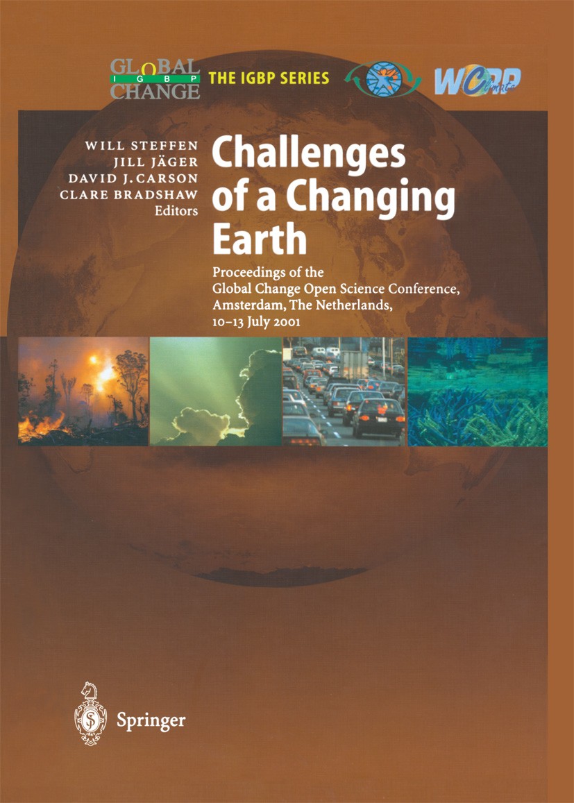 Challenges of a Changing Earth: Proceedings of the Global Change