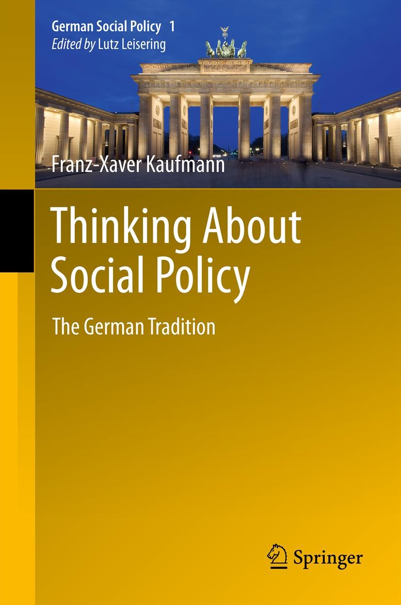 Thinking About Social Policy: The German Tradition | SpringerLink