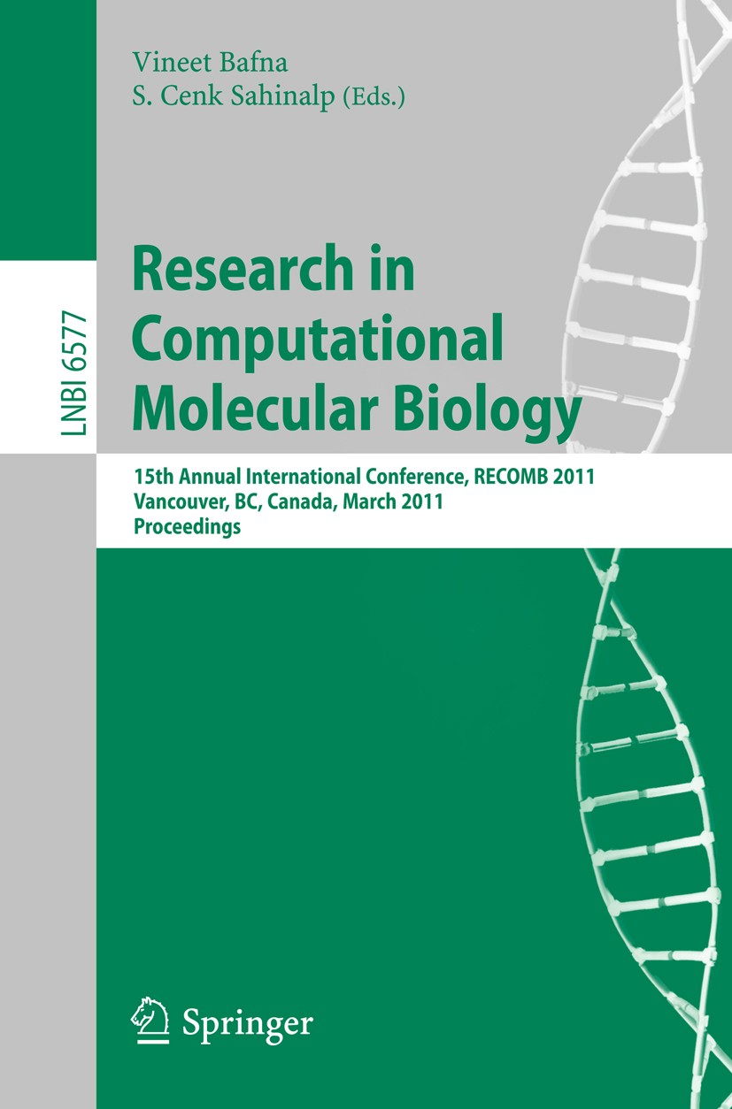 Research in Computational Molecular Biology: 15th Annual 