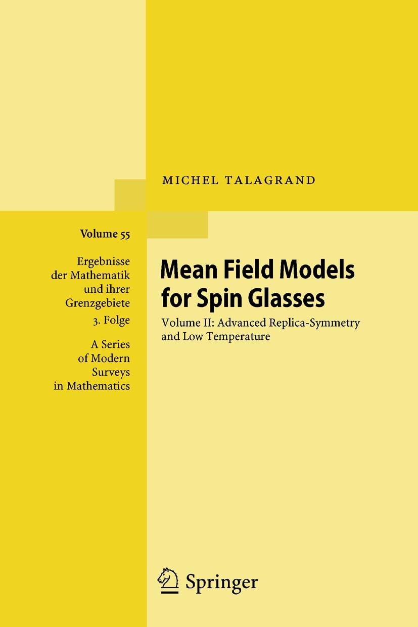 Mean Field Models for Spin Glasses: Volume II: Advanced