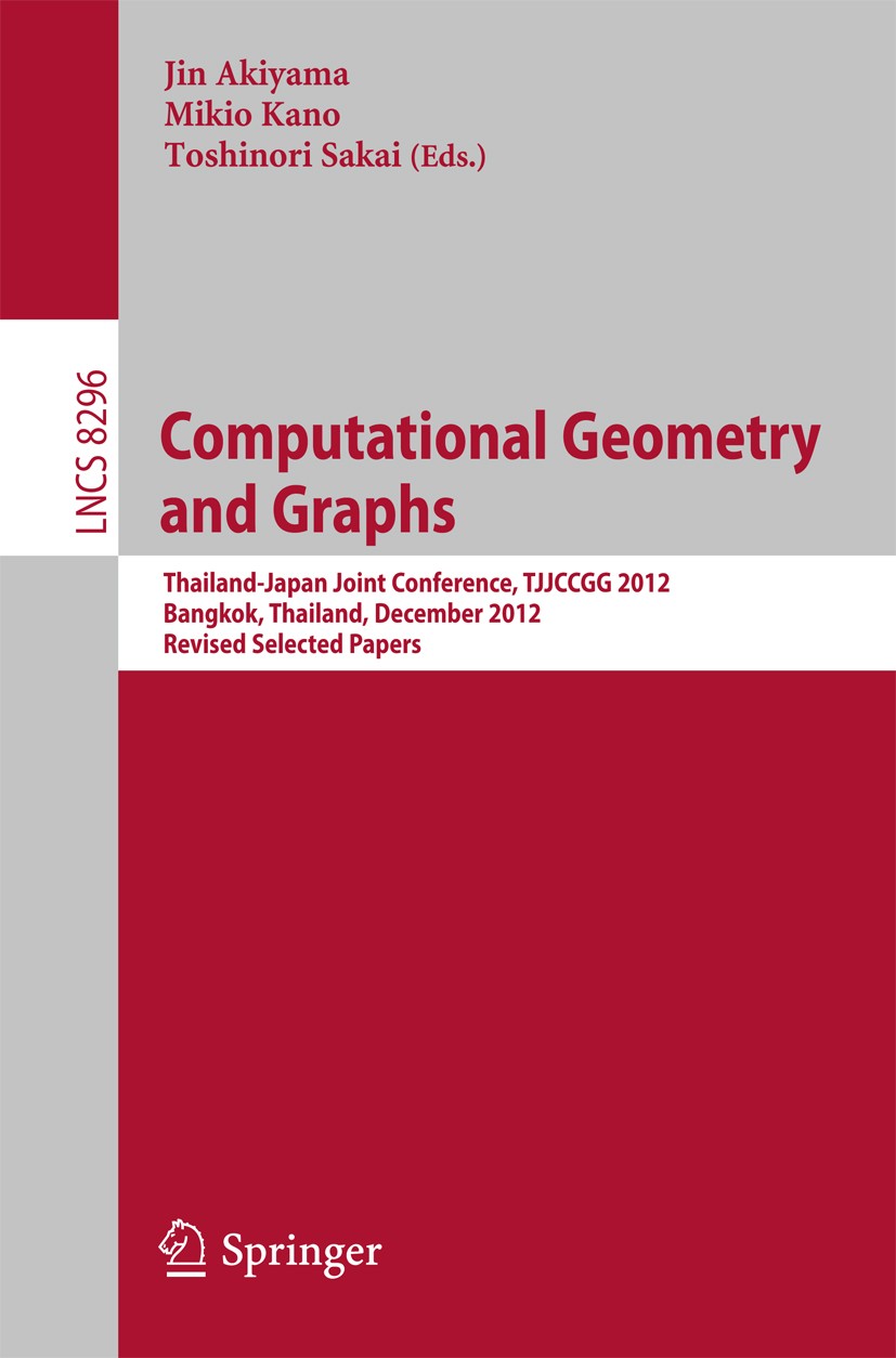 Computational Geometry and Graphs: Thailand-Japan Joint Conference 