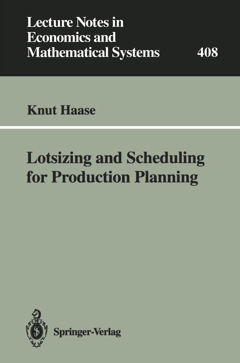 Lot-Sizing and Scheduling for Flexible Flow Lines (Lecture Notes in Economics and Mathematical Systems， 546) Amazon.com: Lot-Sizing and Scheduling for Flexible Flow