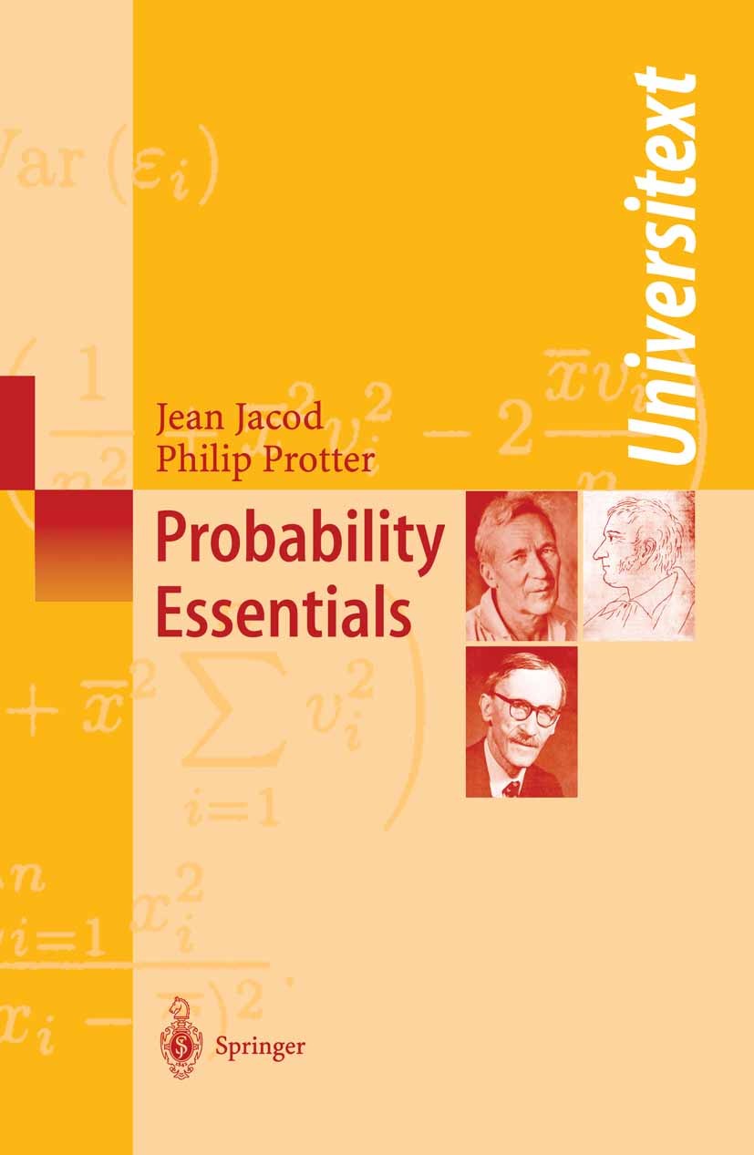 Probability Essentials | SpringerLink