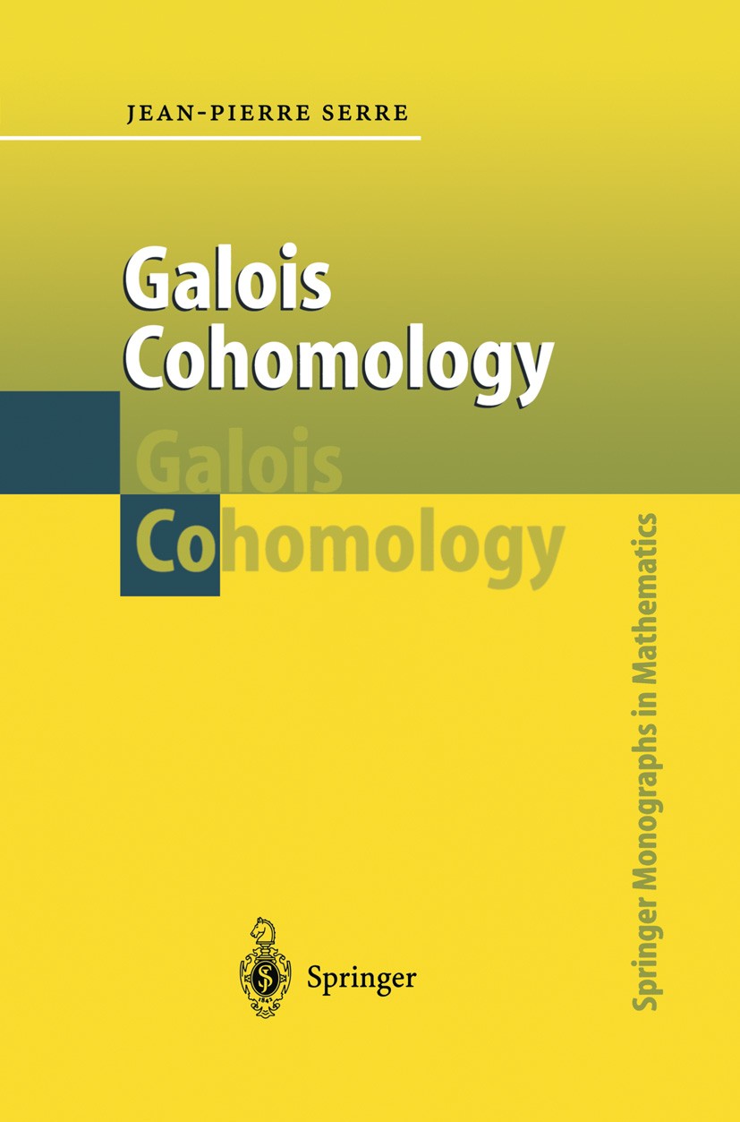Galois Cohomology | SpringerLink