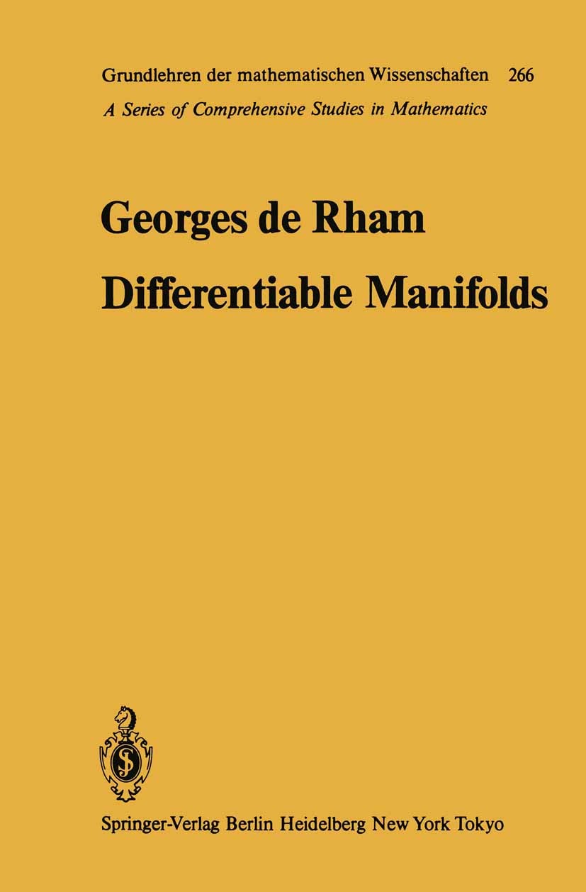 Differentiable Manifolds : Forms, Currents, Harmonic Forms