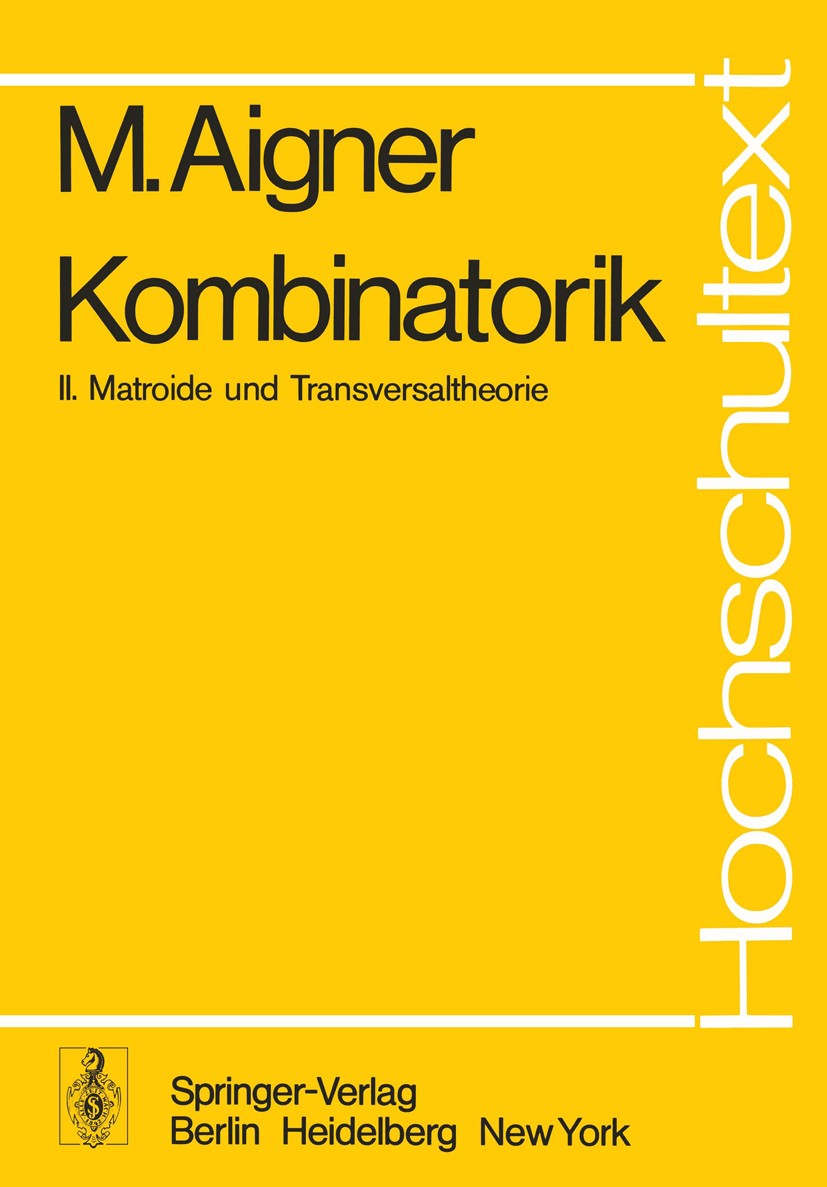 Kombinatorik | SpringerLink