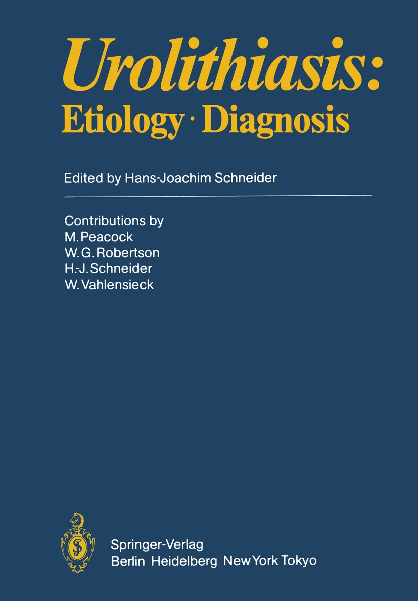 Pathogenesis of Urolithiasis | SpringerLink
