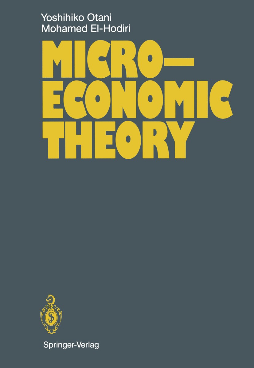 【国内配送】 Microeconomic Theory | SpringerLink ビジネス・経済