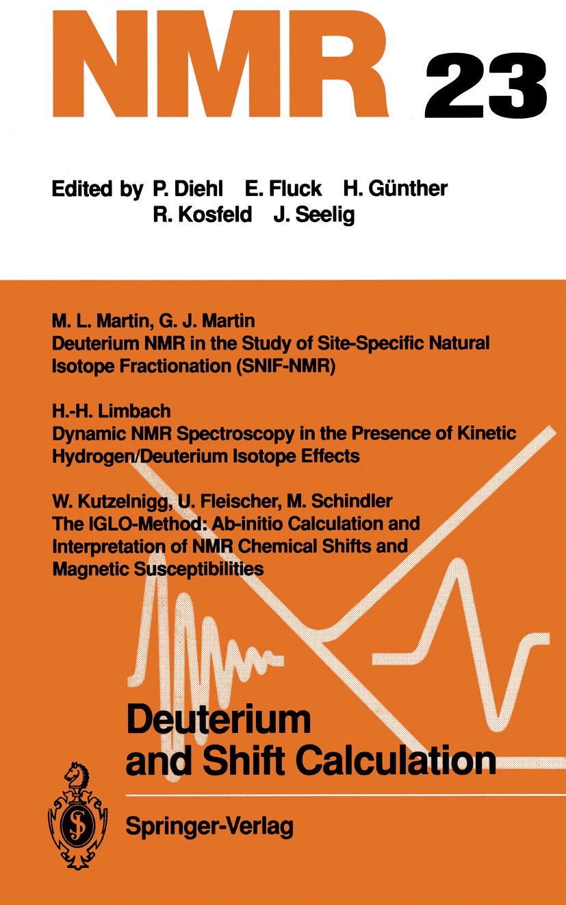 Deuterium and Shift Calculation | SpringerLink