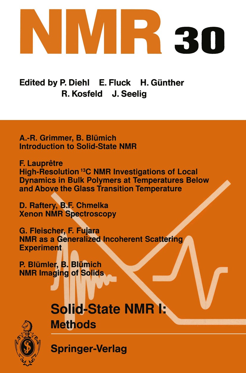 NMR as a Generalized Incoherent Scattering Experiment | SpringerLink