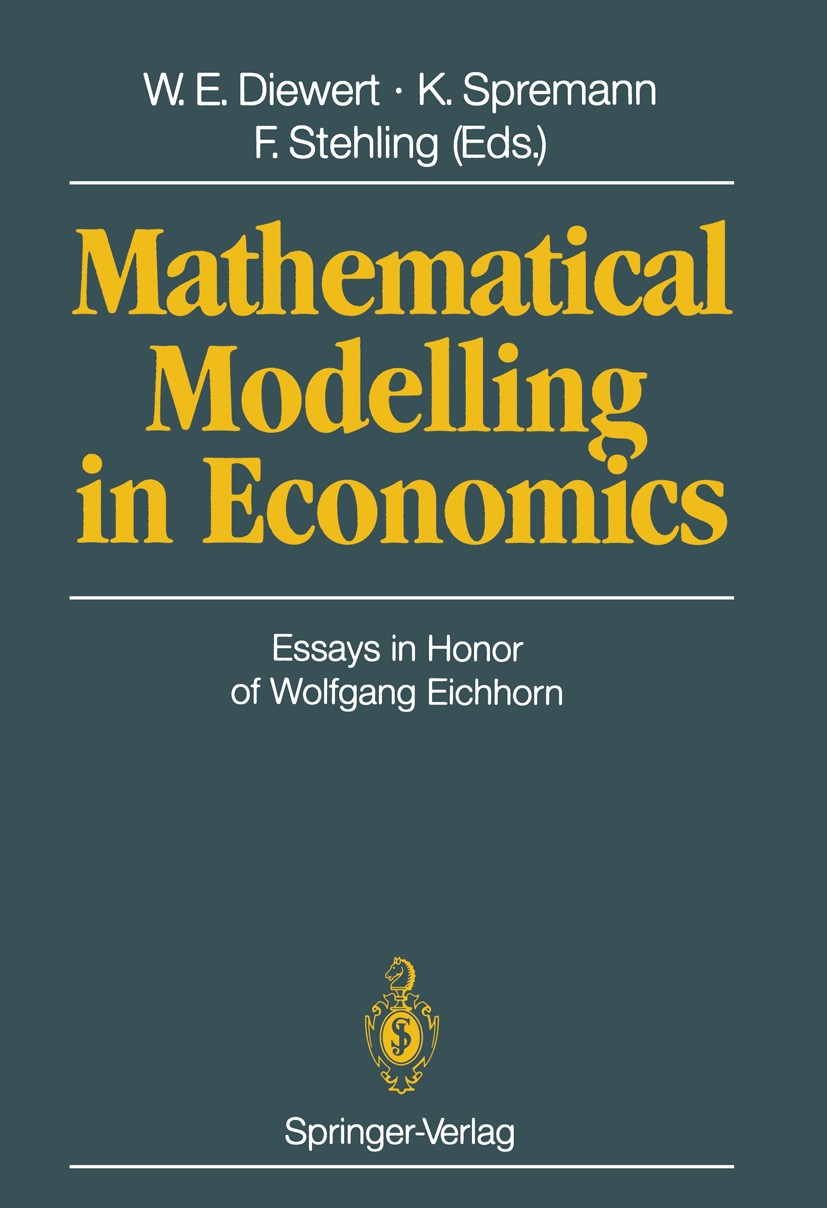 Mathematical Modelling in Economics: Essays in Honor of