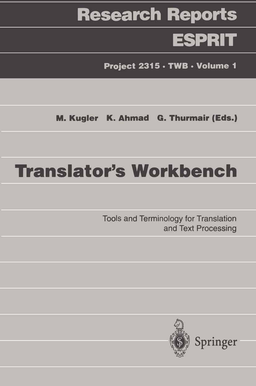 Translator's Workbench | SpringerLink