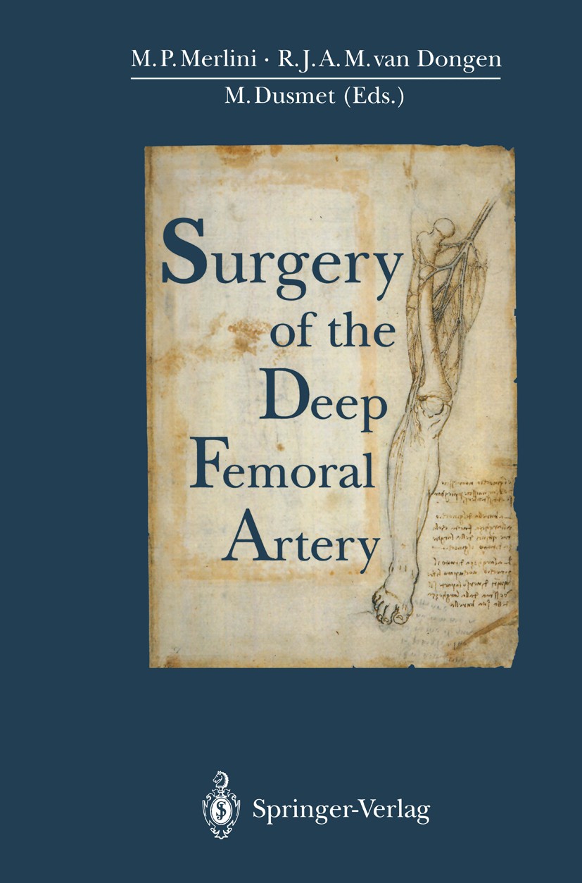 Surgery of the Deep Femoral Artery SpringerLink