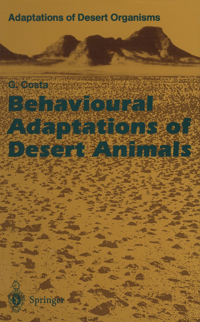 Behavioural Adaptations of Desert Animals | SpringerLink