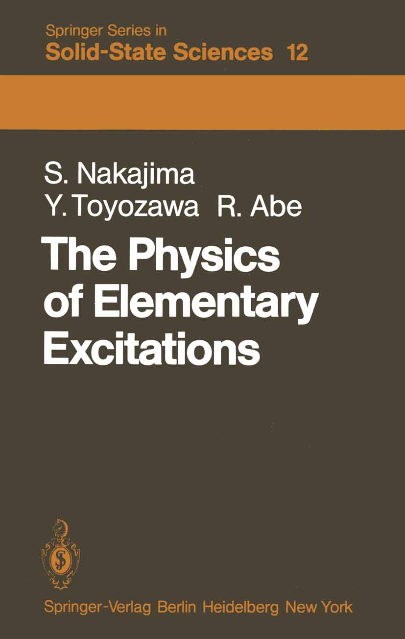 The Physics of Elementary Excitations | SpringerLink