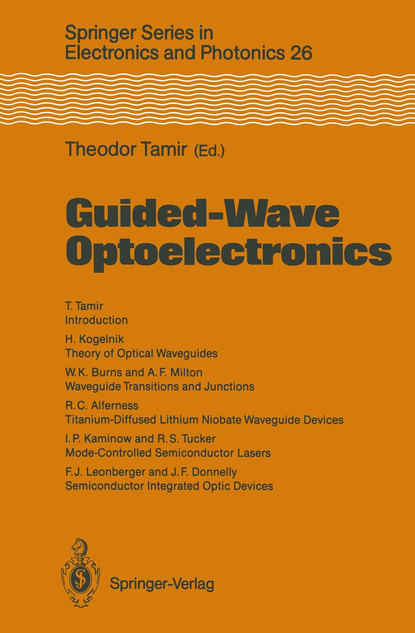 Guided-Wave Optoelectronics | Springer Nature Link (formerly