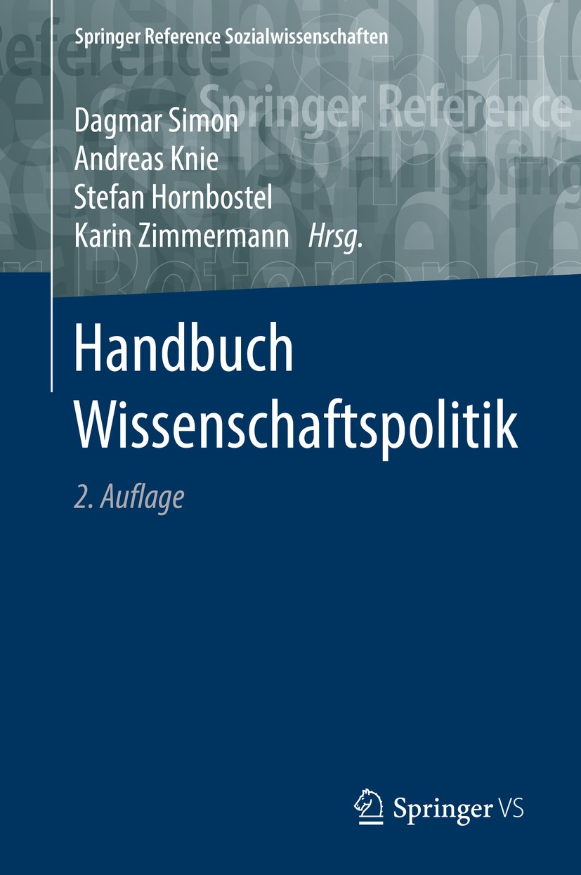 Handbuch Wissenschaftspolitik | Springer Nature Link
