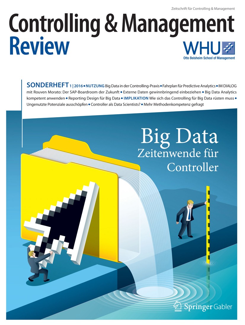 Controlling & Management Review Sonderheft 1-2016: Big Data