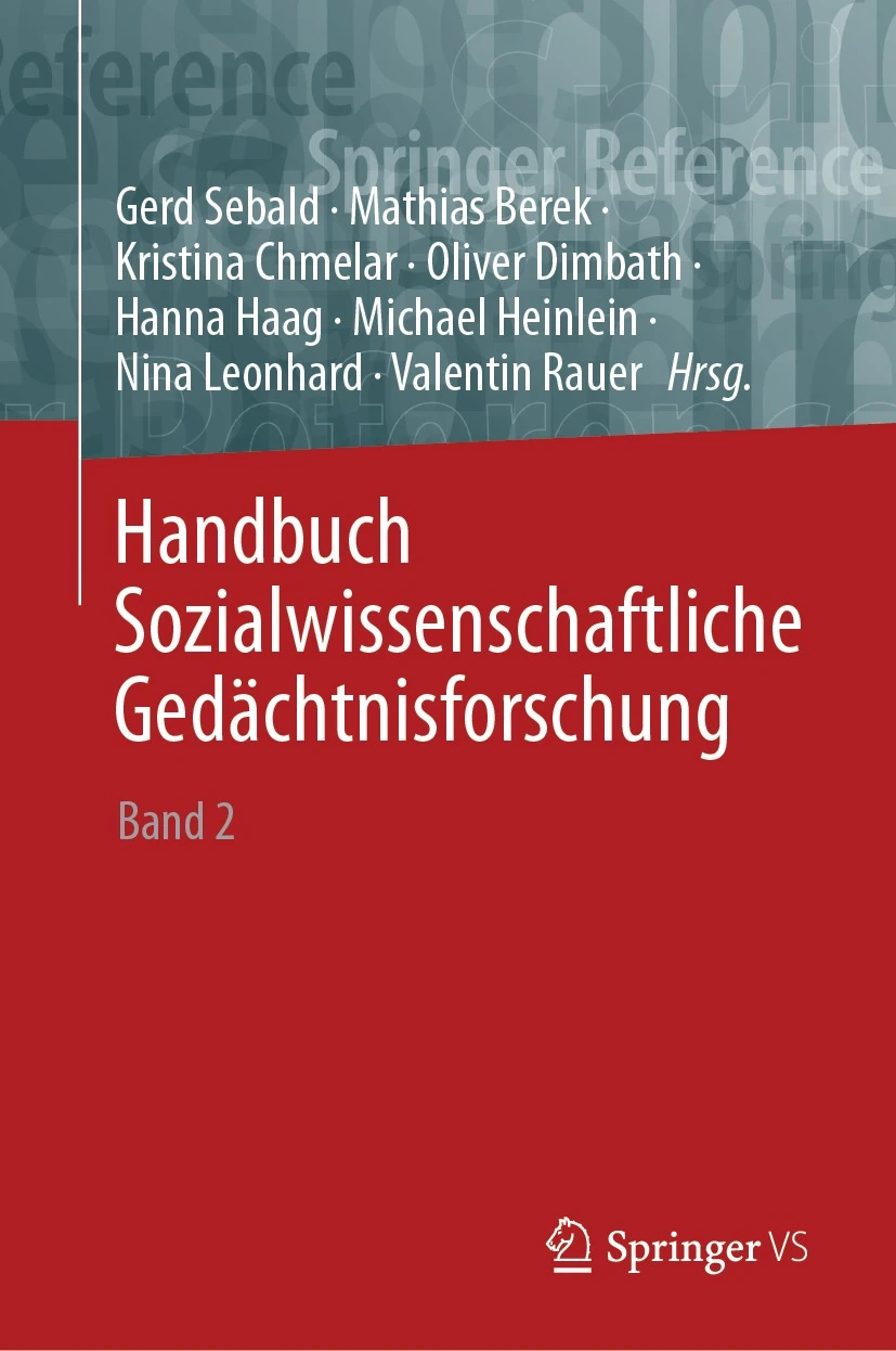 Titelseite Handbuch Gedächntisforschung