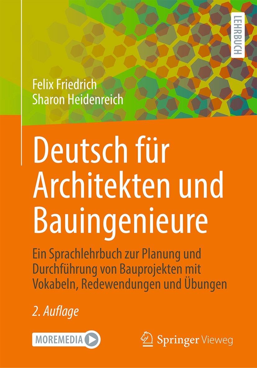 Lightbox view of the cover for Deutsch für Architekten und Bauingenieure