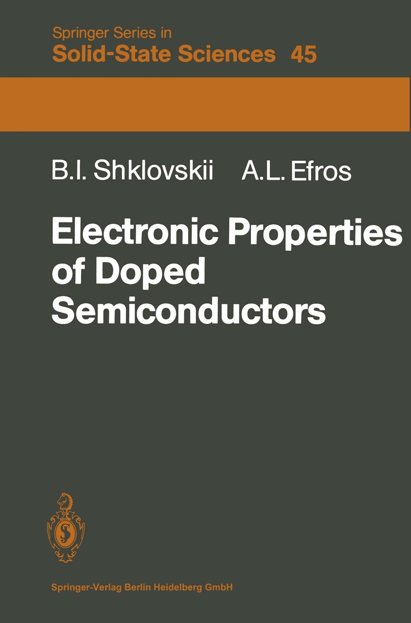 Electronic Properties of Doped Semiconductors | SpringerLink