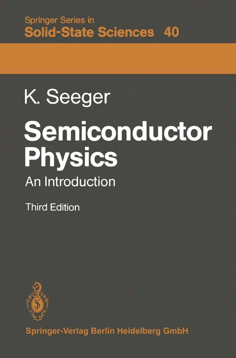 Semiconductor Physics: An Introduction | SpringerLink