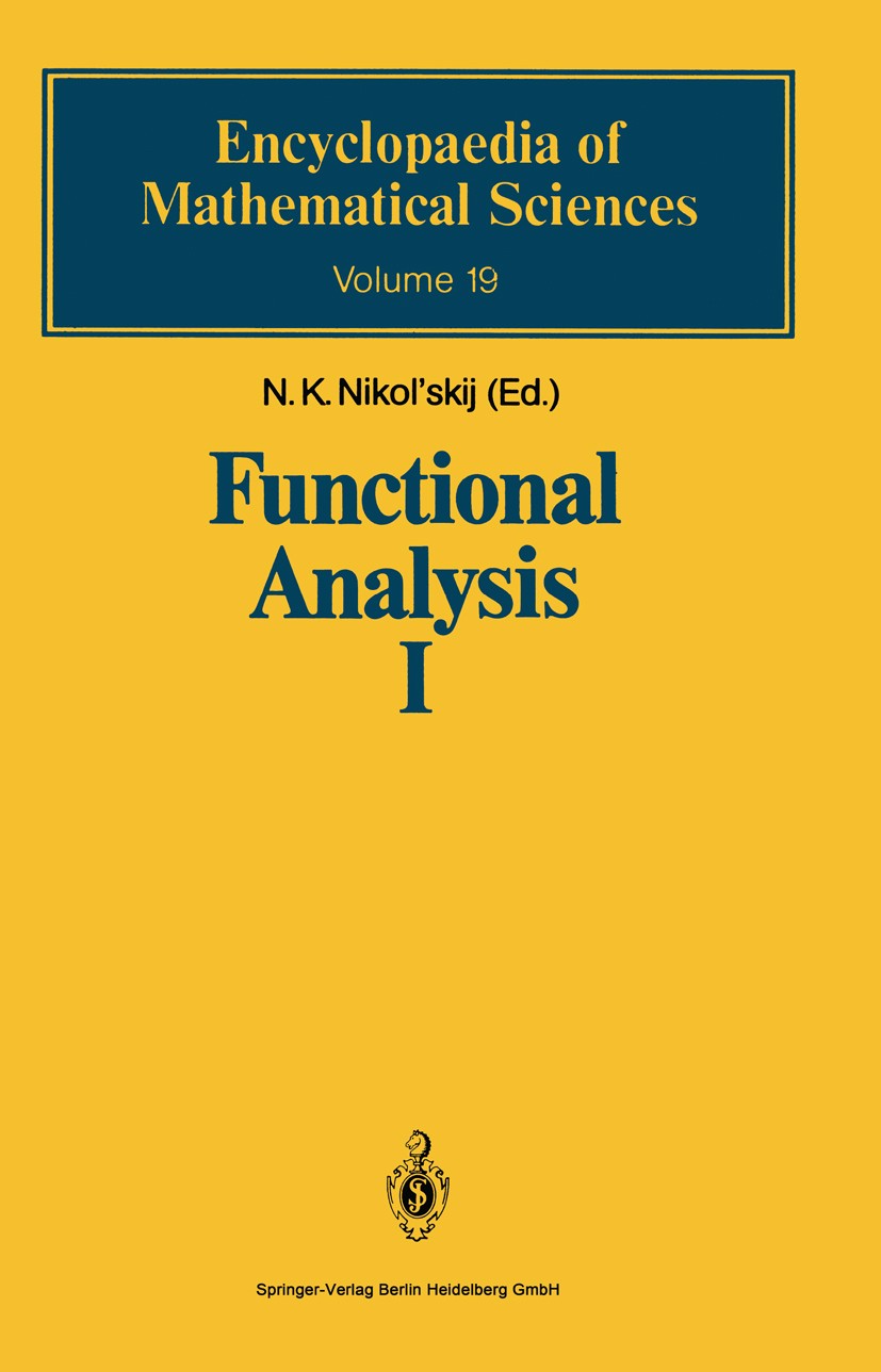 Functional Analysis I: Linear Functional Analysis | SpringerLink Functional Analysis I: Linear Functional Analysis | SpringerLink