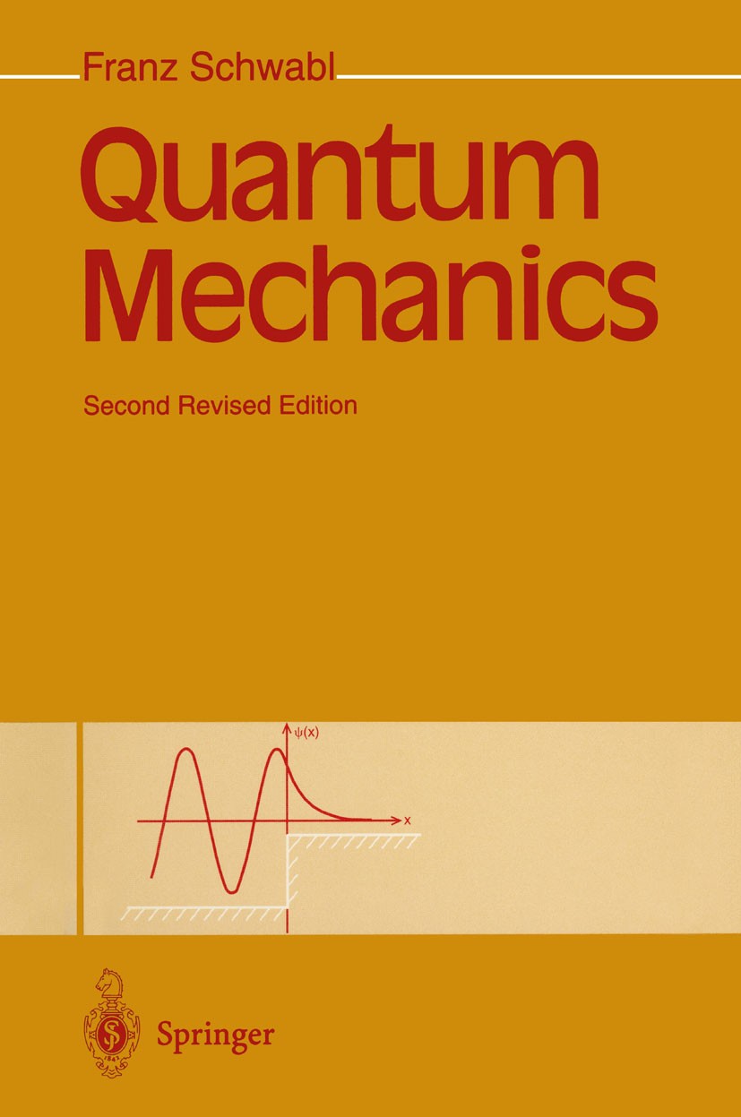 Quantum Mechanics | SpringerLink Quantum Mechanics | SpringerLink