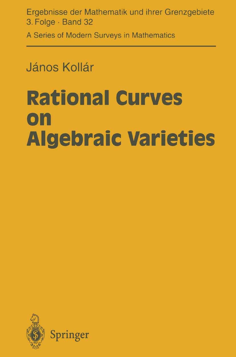Rational Curves on Algebraic Varieties | SpringerLink