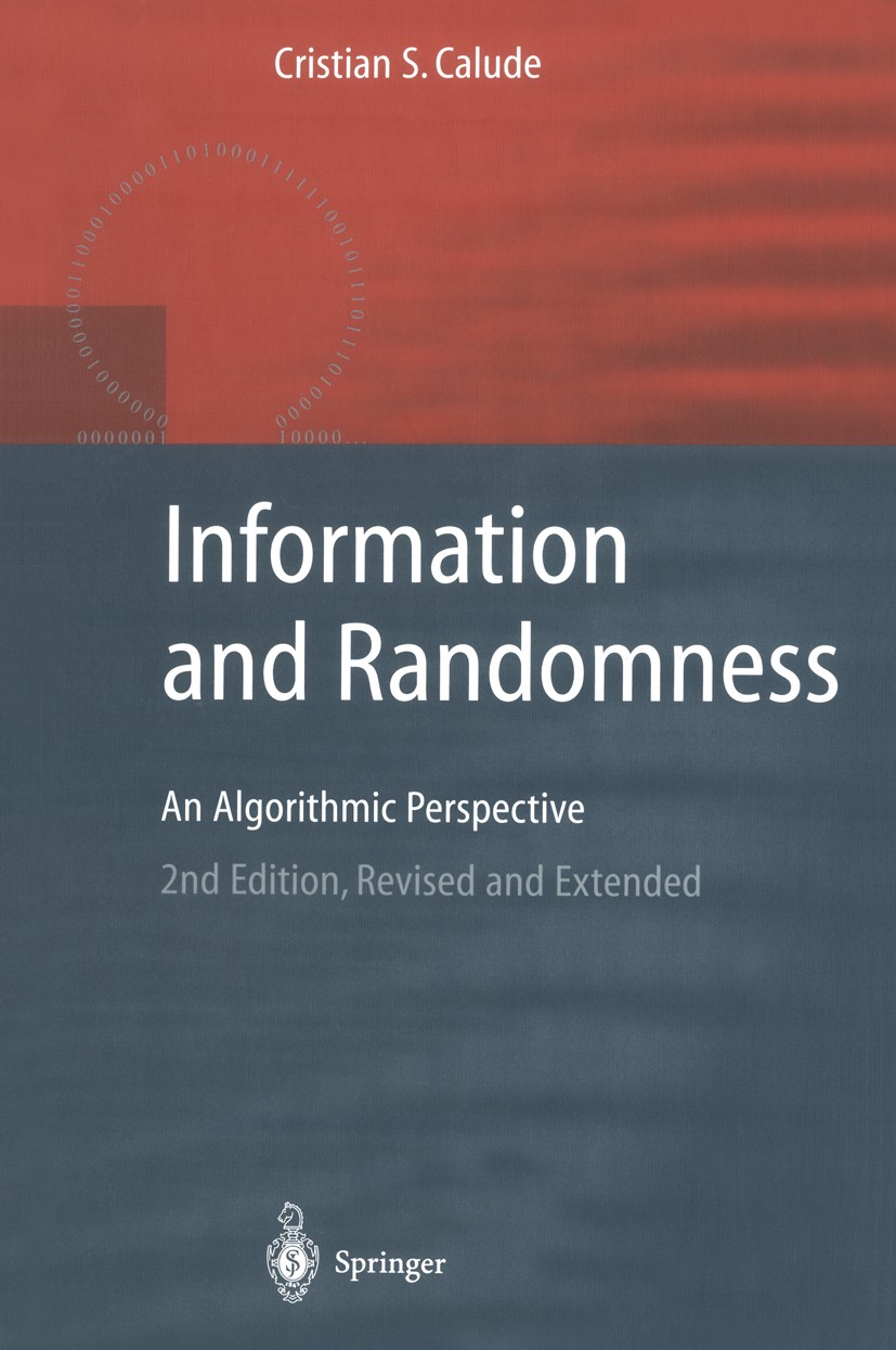 Information and Randomness: An Algorithmic Perspective | SpringerLink