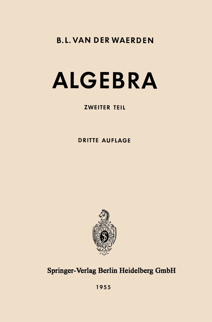 Algebra | SpringerLink