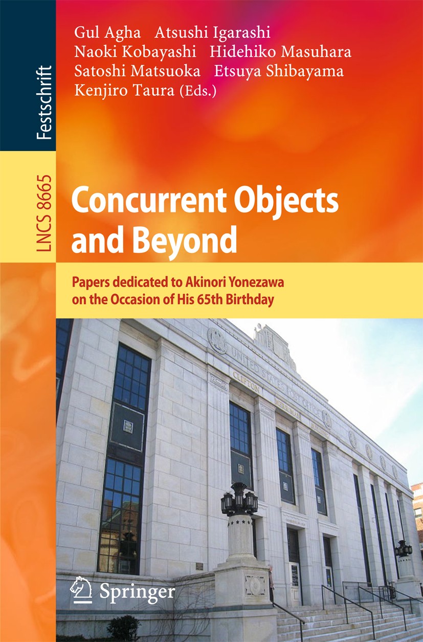 Concurrent Objects And Beyond Springerlink