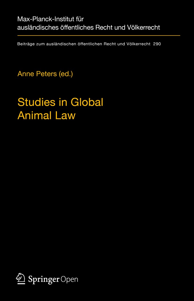 Studies in Global Animal Law | SpringerLink