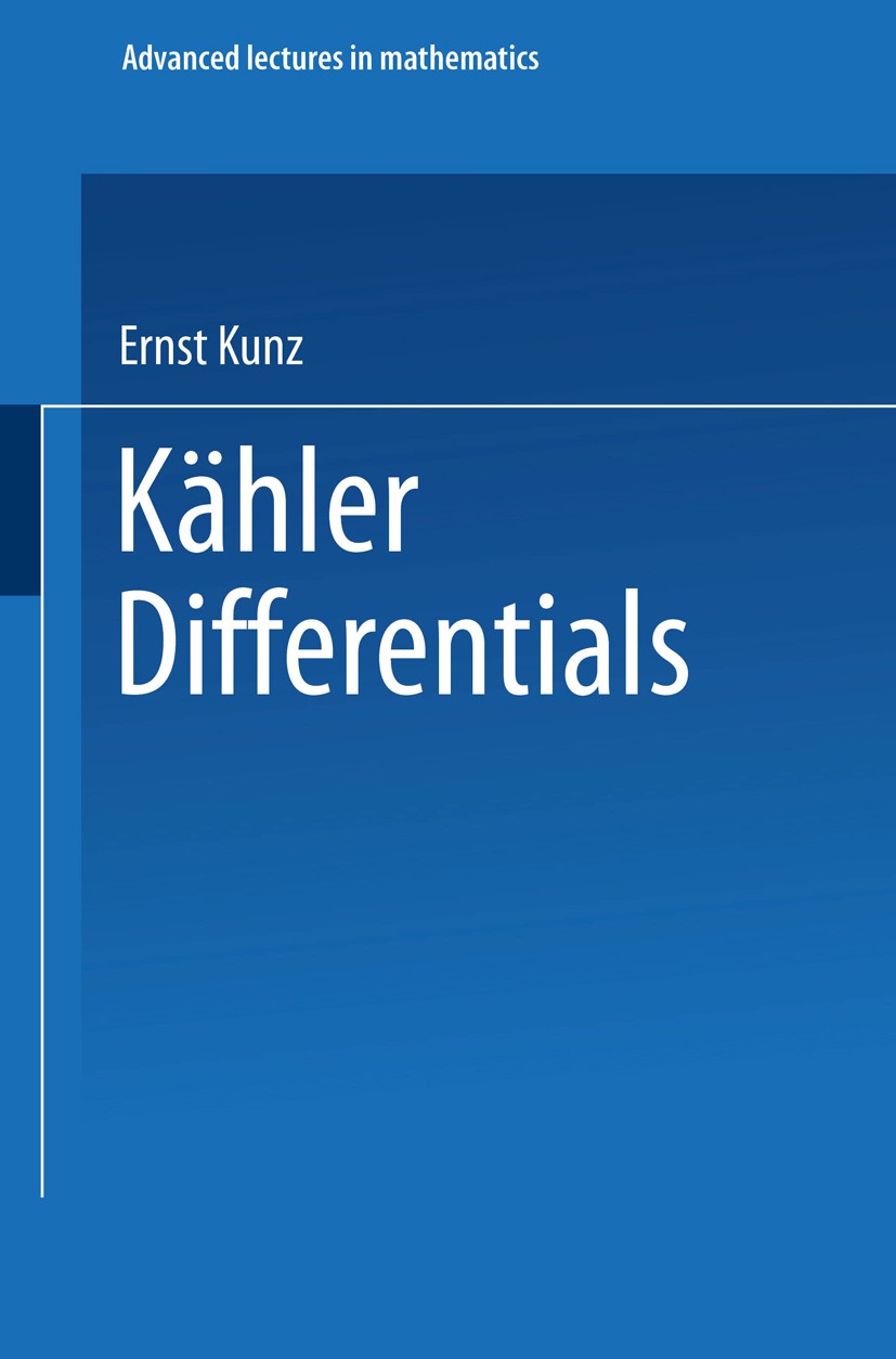 Kähler Differentials | SpringerLink