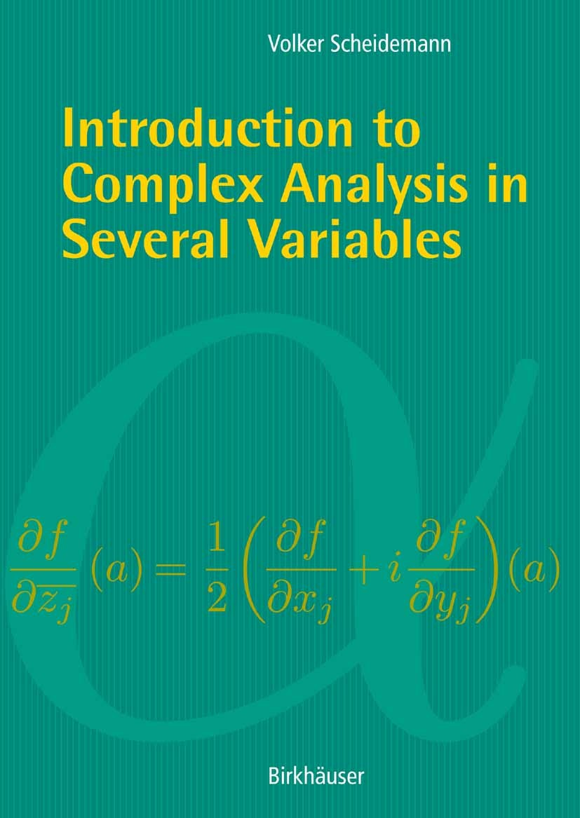 Complex Analysis in Several Variables