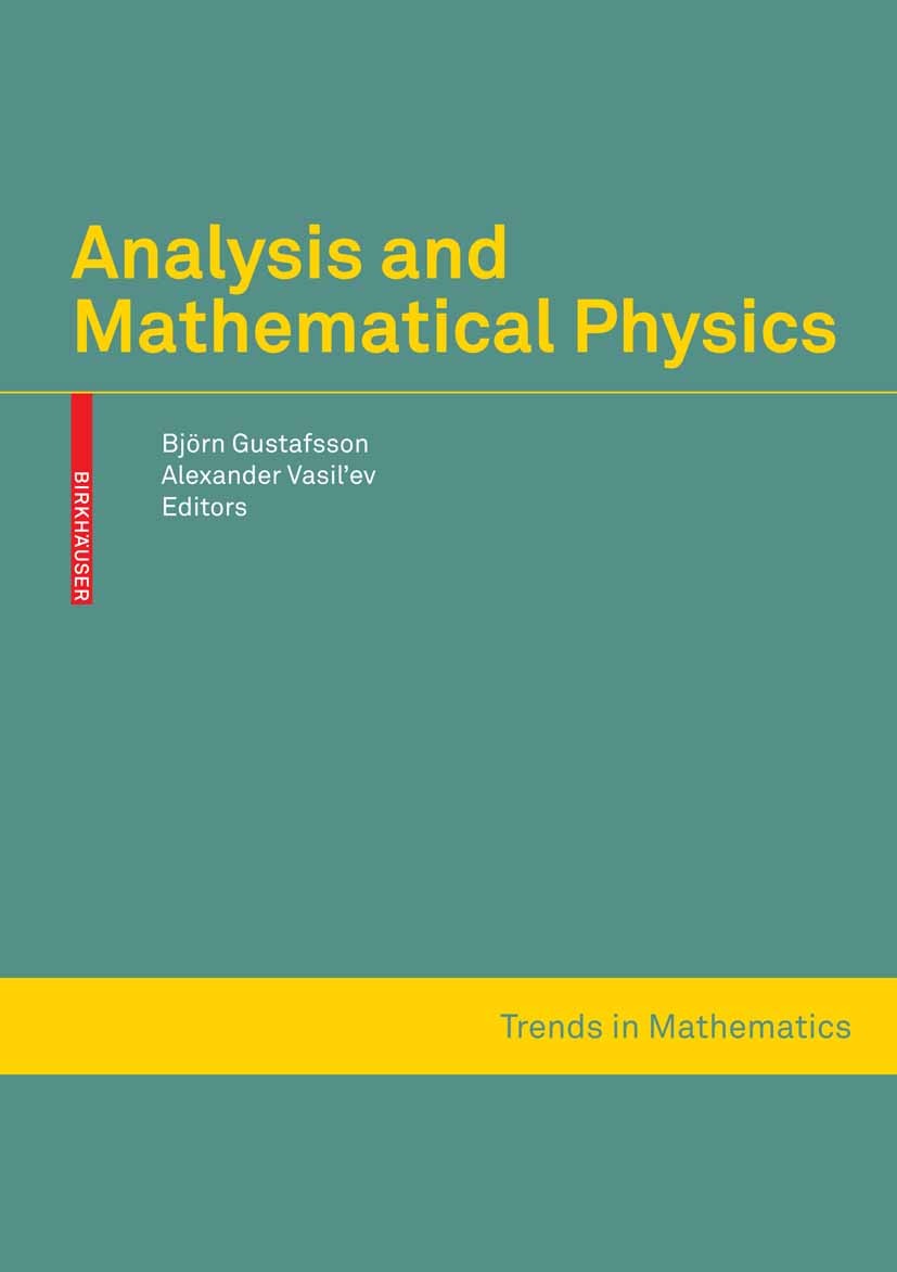 Analysis and Mathematical Physics | SpringerLink