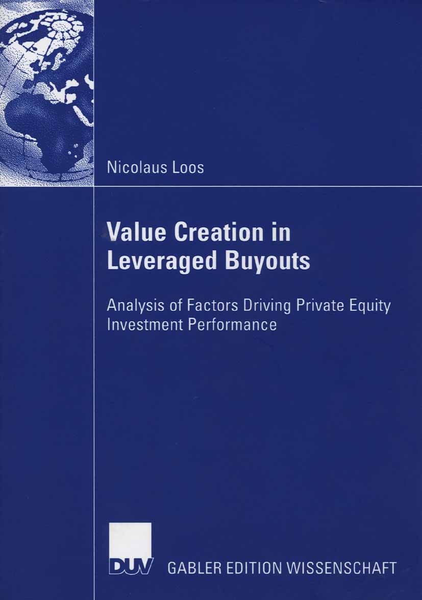 Value Creation in Leveraged Buyouts: Analysis of Factors