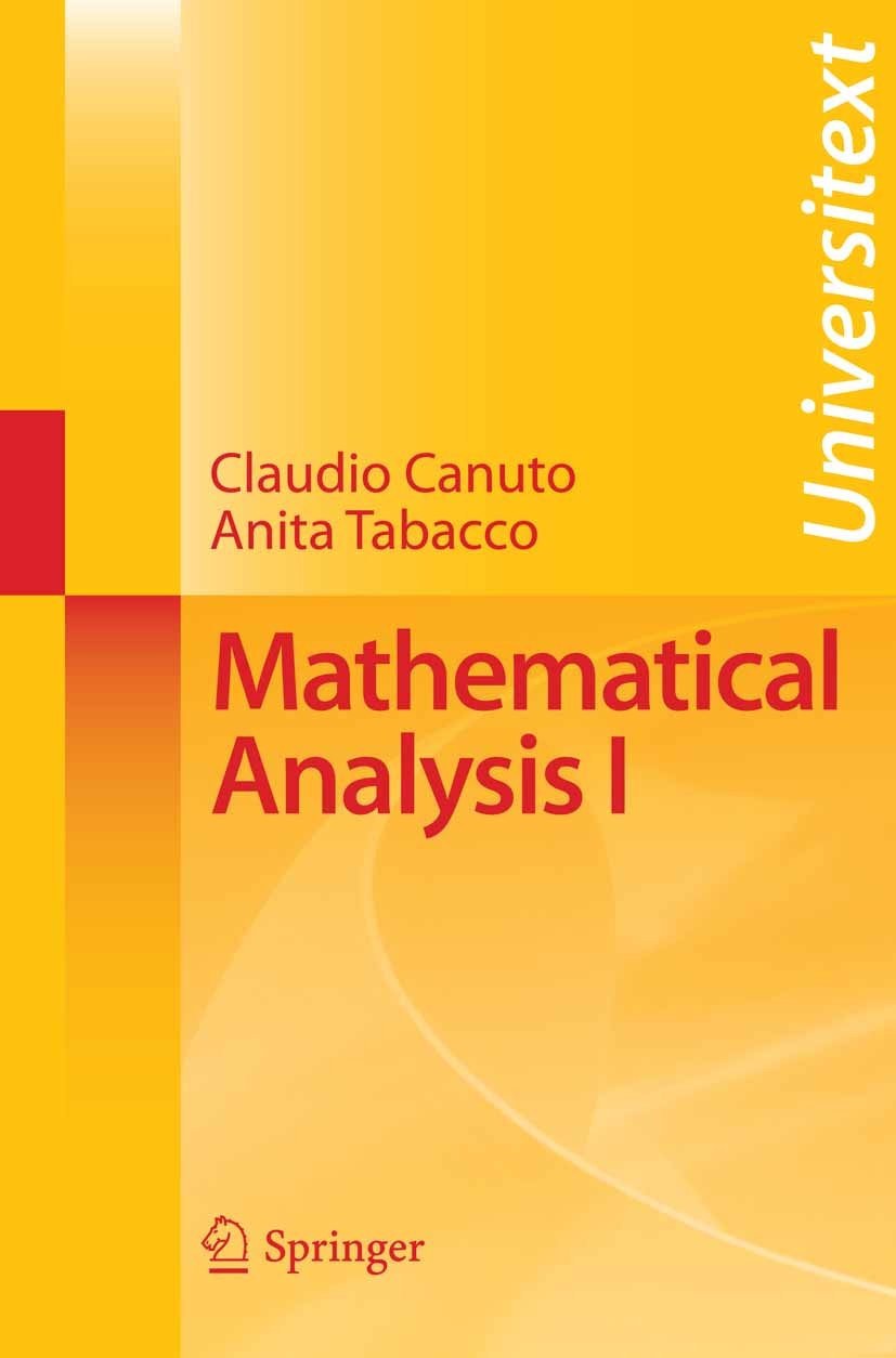 Mathematical Analysis I | SpringerLink